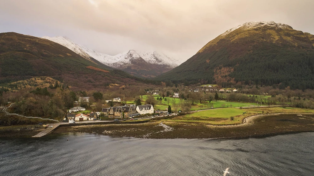 Ballachulish by drone