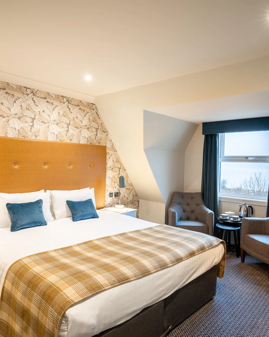 Ballachulish Hotel feature bedroom